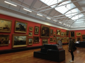 Inside the museum 